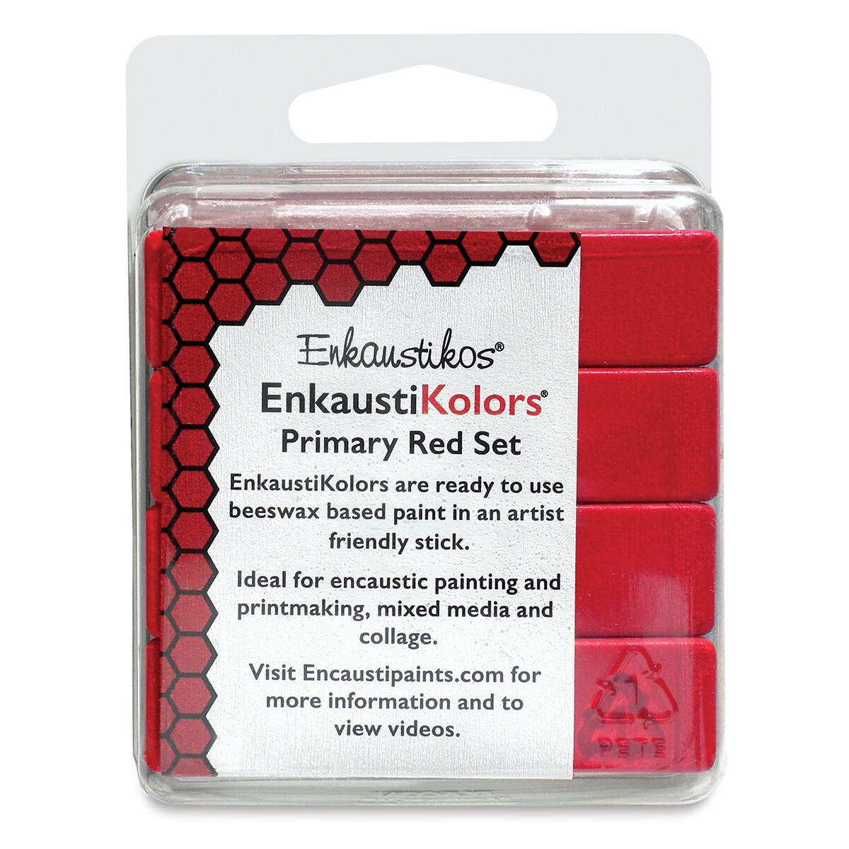 Enkaustikos EnkaustiKolors Paint Set - Primary Red Set