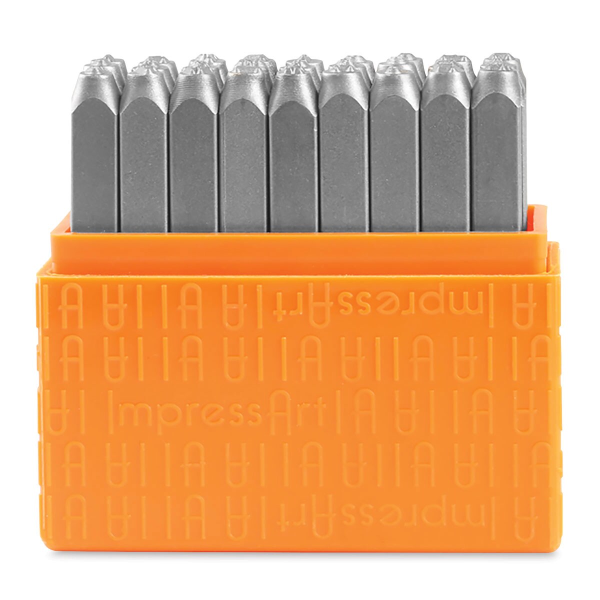 ImpressArt Letter and Number Stamp Set - Bridgette, Uppercase Letters, Set of 27