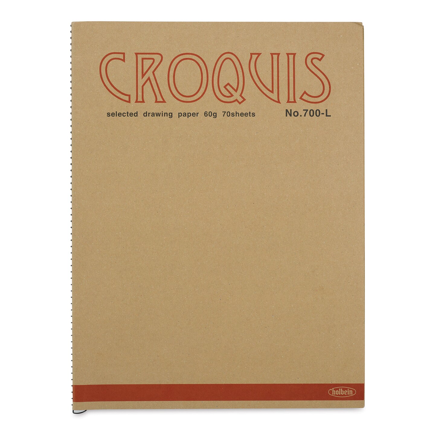 Holbein Croquis Drawing Book - 14-3/16&#x22; x 10-1/2&#x22;, Portrait, 70 Sheets
