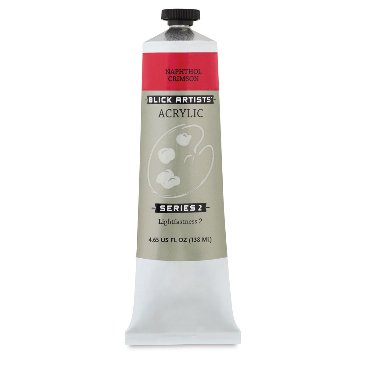 Blick Artists&#x27; Acrylic - Naphthol Crimson, 4.65 oz tube