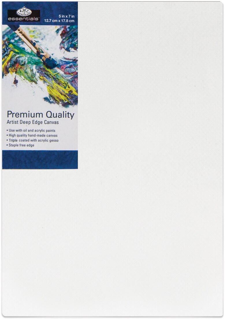 Royal Langnickel essentials(TM) Premium Deep Edge Canvas-5"x7"
