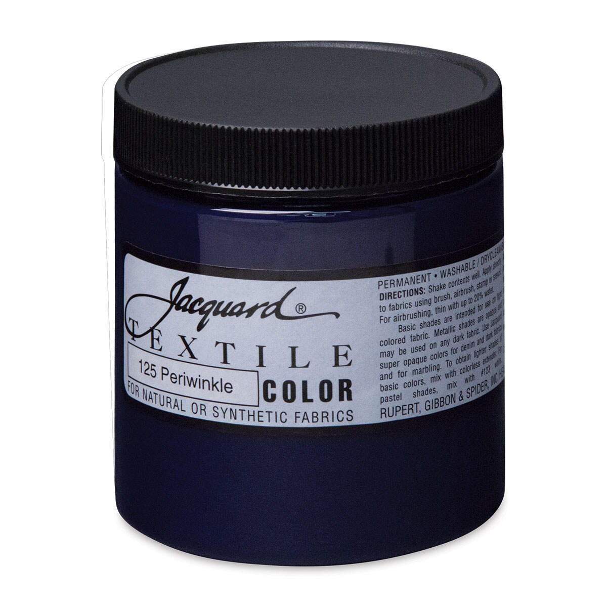 Jacquard Textile Color Periwinkle, 8 oz jar Michaels