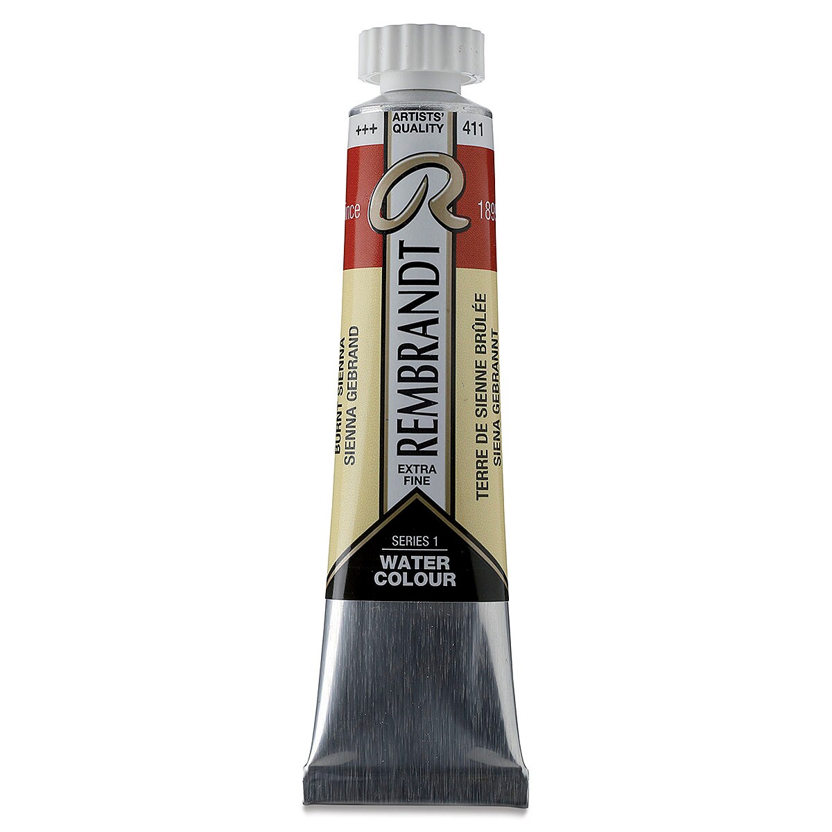 Rembrandt Artist Watercolors - Burnt Sienna, 20 ml tube