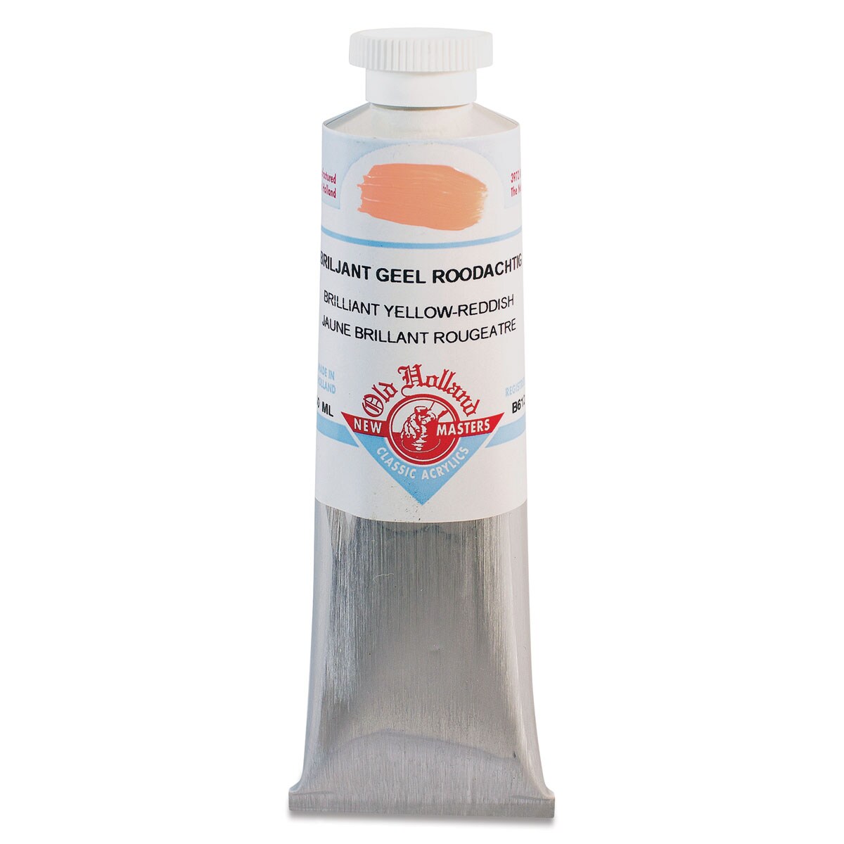 Old Holland New Masters Classic Acrylics - Brilliant Yellow Reddish, 60 ml tube