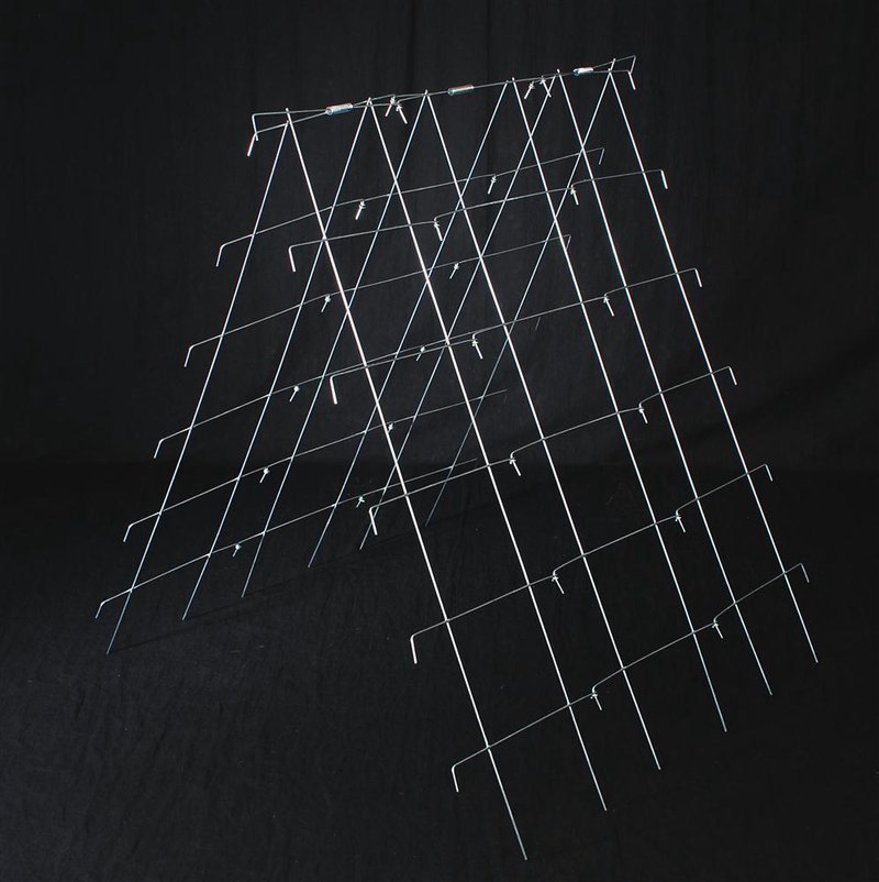 Garden Cucumber Squash A-Frame Support Galvanized Steel Foldable 48" High