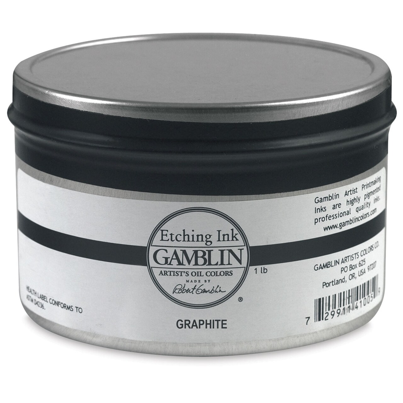 Gamblin Etching Ink - Graphite, 1 lb | Michaels