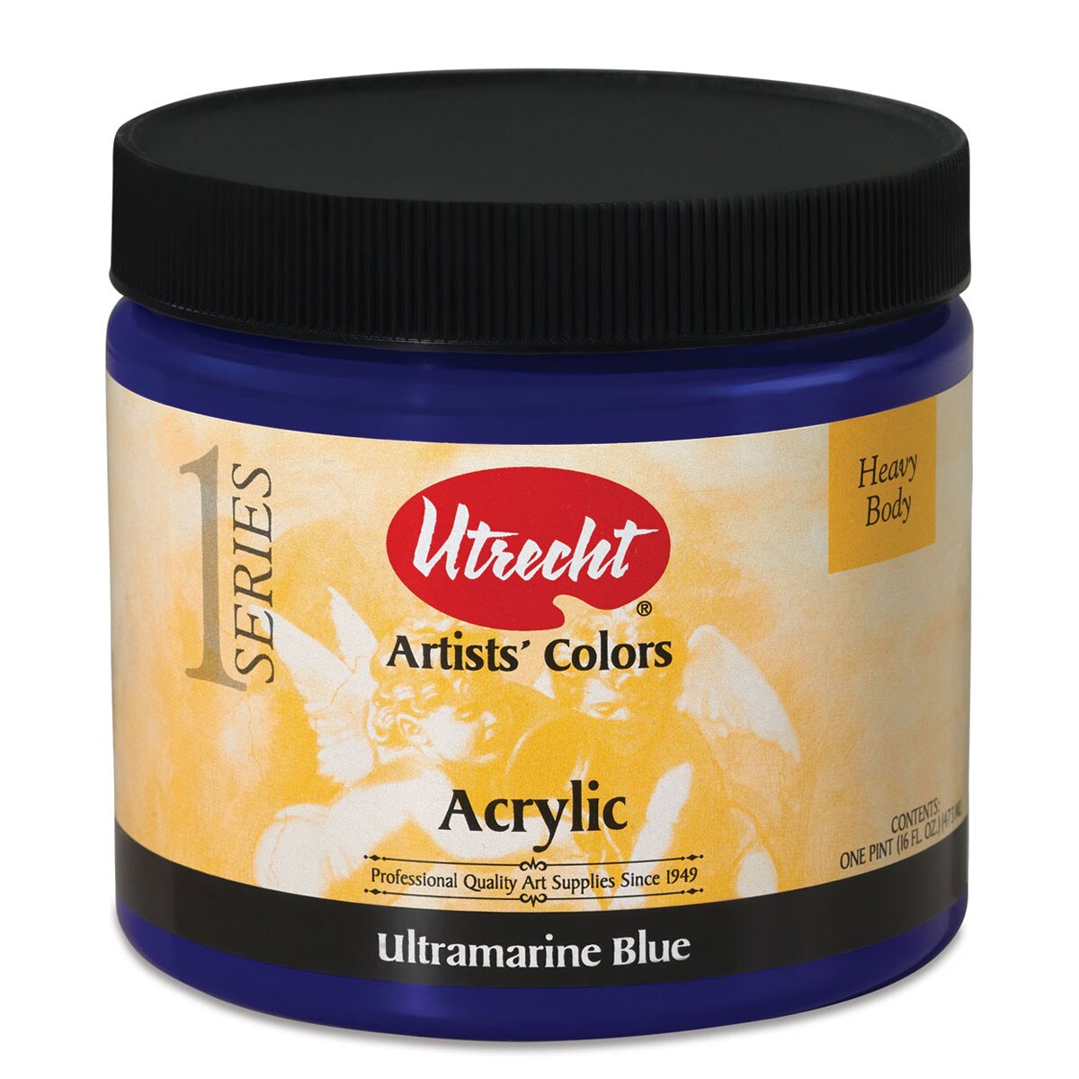 Utrecht Artists' Acrylic Paint Ultramarine Blue, Pint Michaels