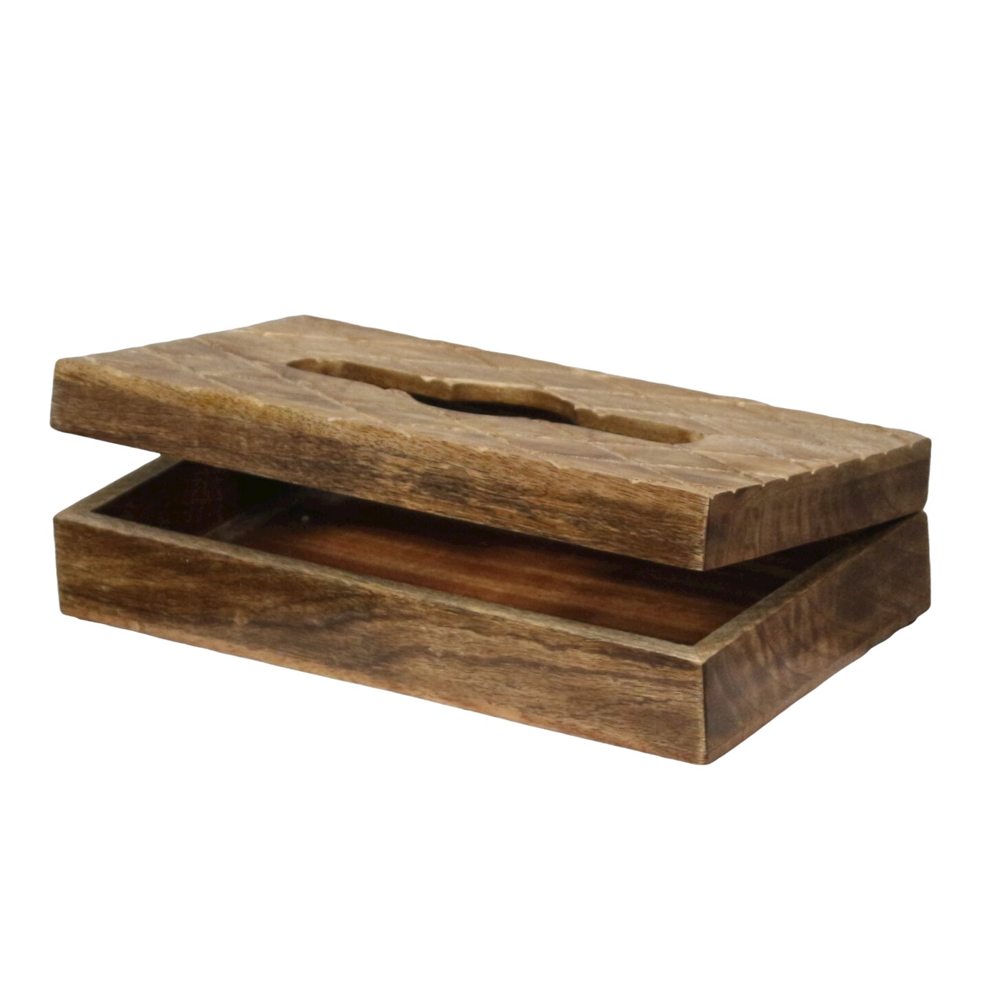 Modern Decorative Paper Facial Tissue Box Holder for Kitchen, Dining Room, and Office