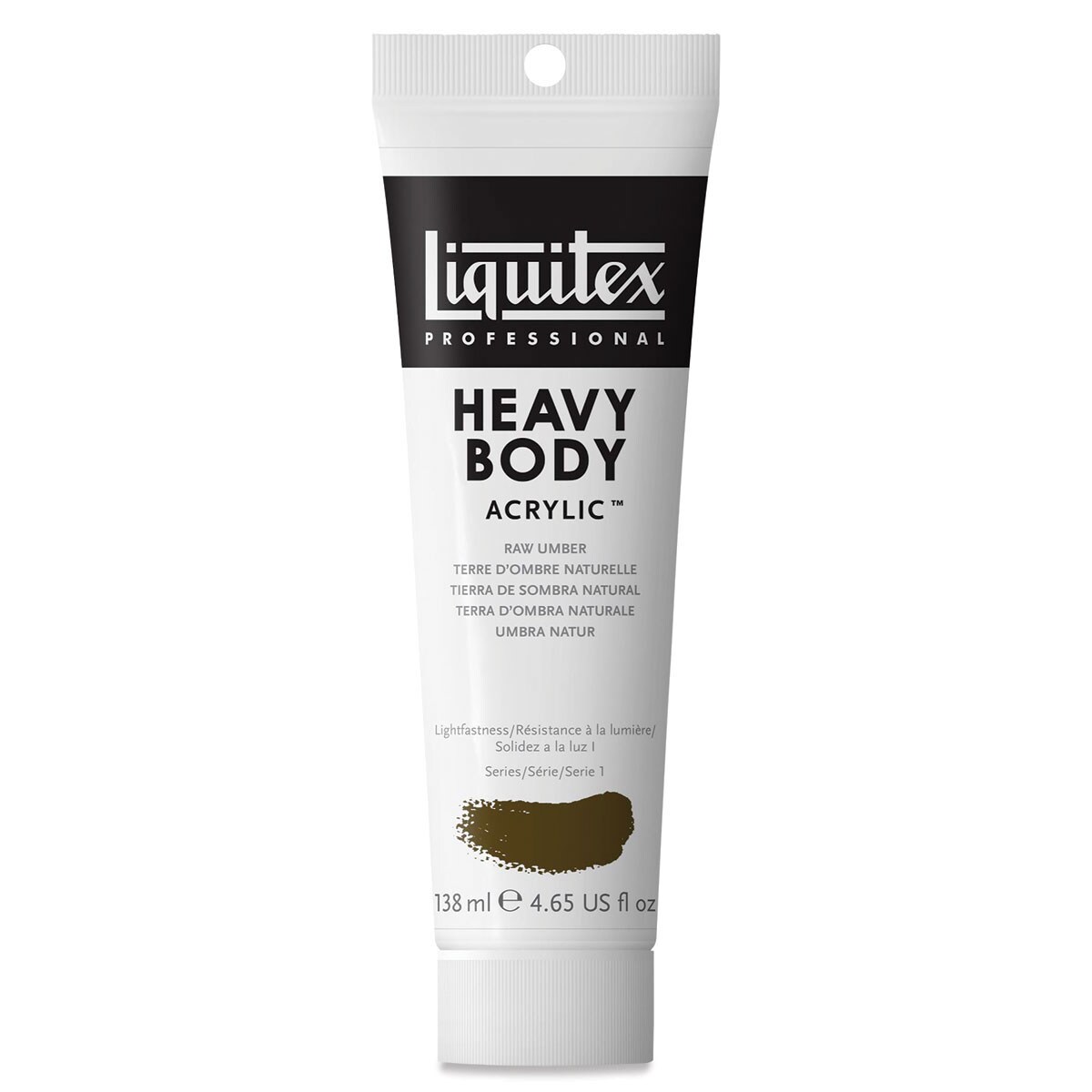 Liquitex Heavy Body Artist Acrylics - Raw Umber, 4.65 oz Tube