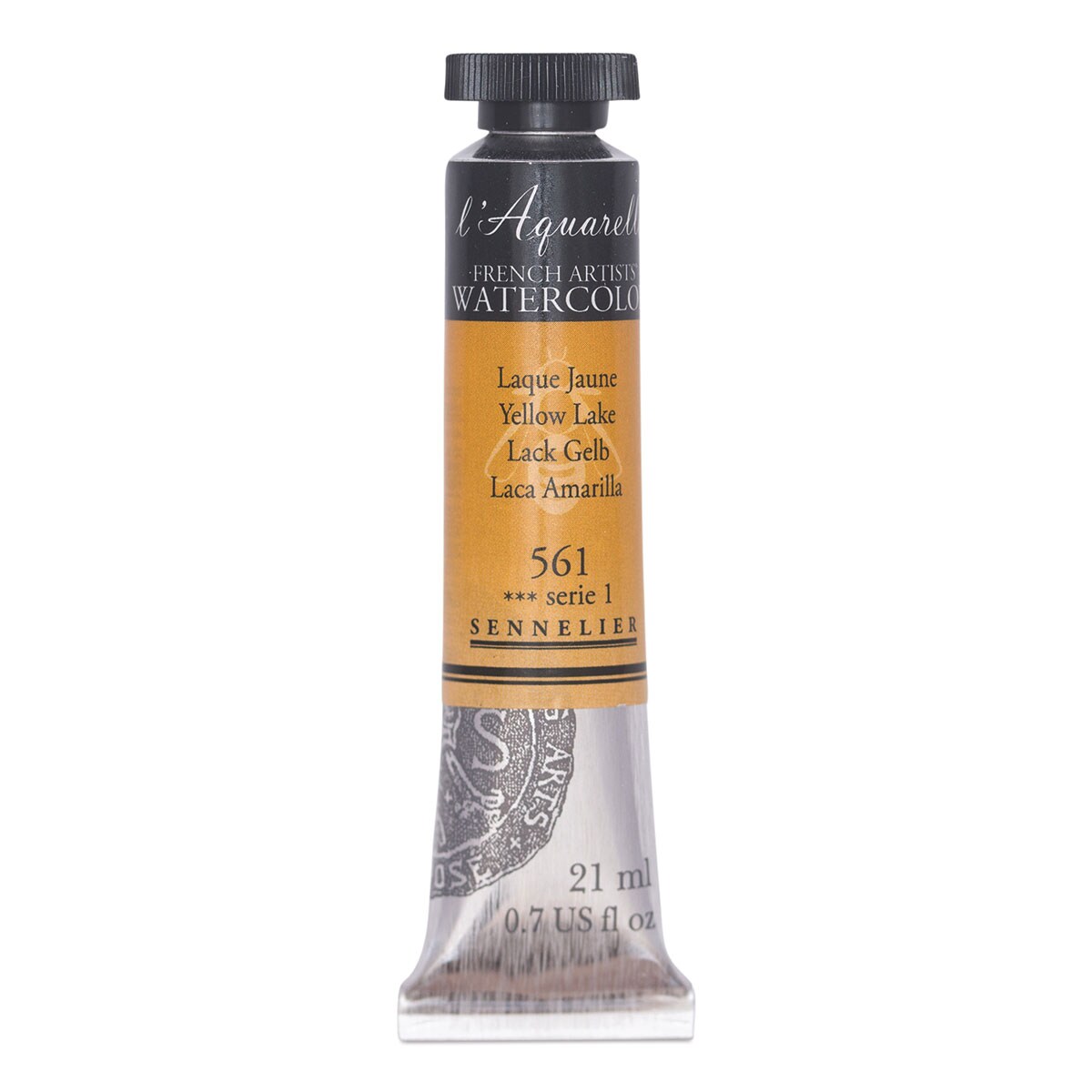 Sennelier French Artists' Watercolor - Yellow Lake, 21 ml Tube
