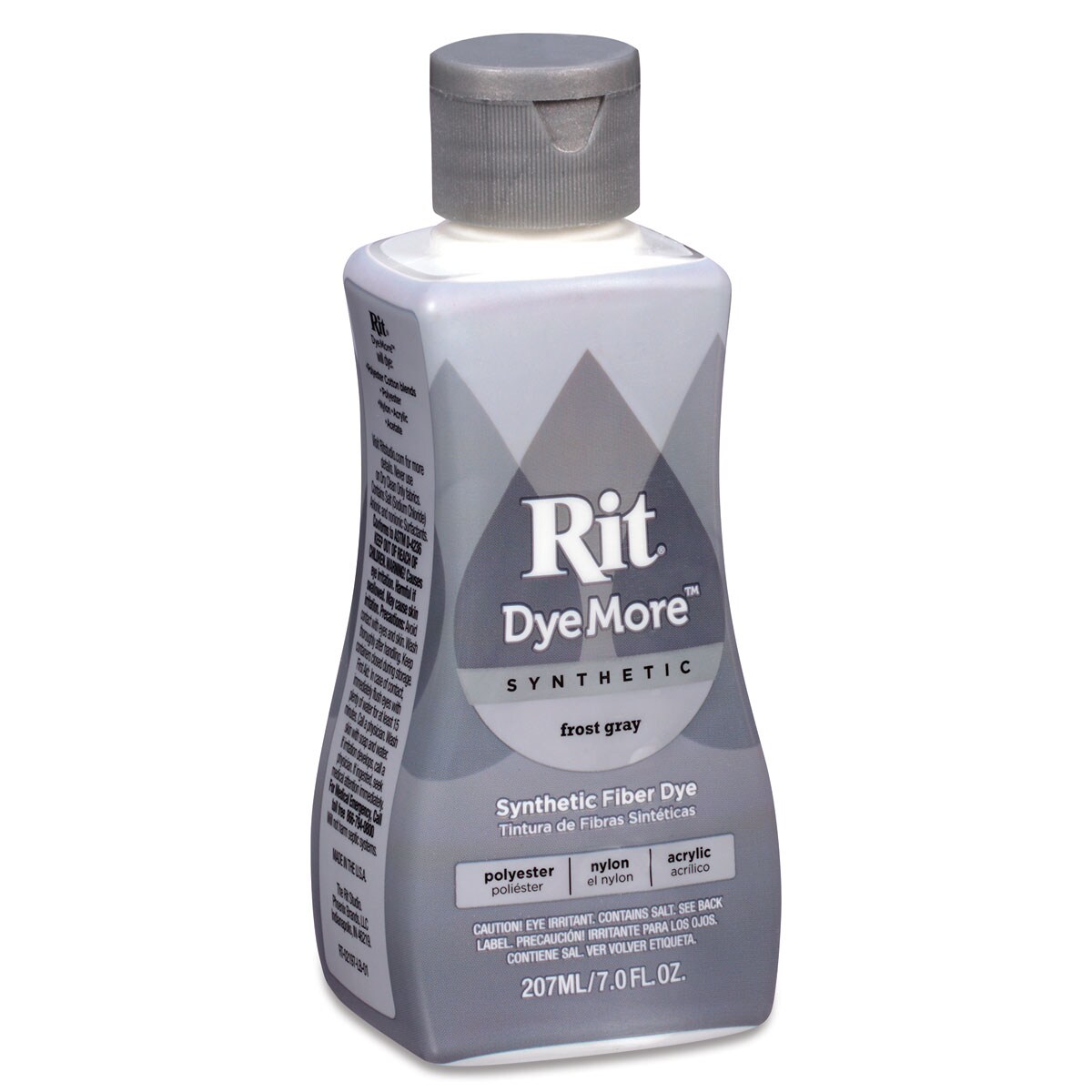 Rit DyeMore Synthetic Fiber Dye, Frost Grey - 7.0 fl oz