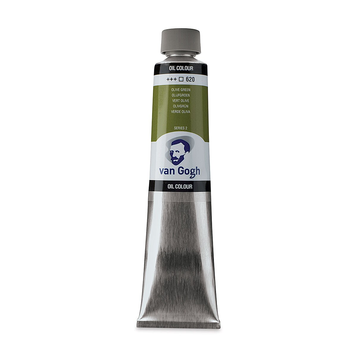 Van Gogh Oil Paint - Permanent Olive Green, 200 ml tube
