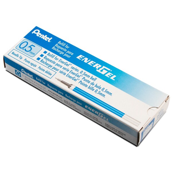 Refill Ink - For EnerGel Gel Pen 0.5mm Needle Tip, Fine, Blue Ink