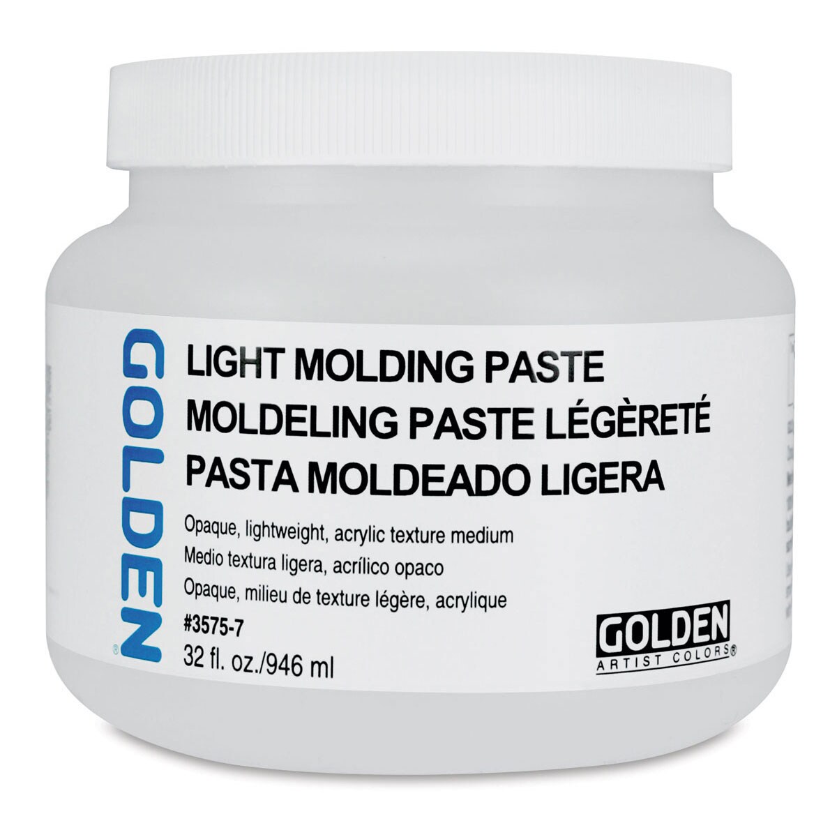 Golden Light Molding Paste Medium 32 oz jar Michaels