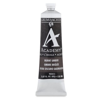 Colore Ad Olio Grumbacher Academy 150 Ml: Alizarin Crimson, Rosso Intenso Per Artisti E Pittori