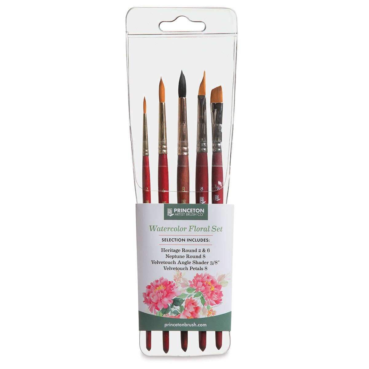 Princeton Watercolor Floral Brush Set - Set of 5