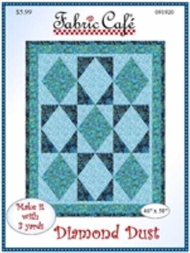 Diamond Dust 46 x 58 yard Quilt by Donna Robertson for Fabric Cafe