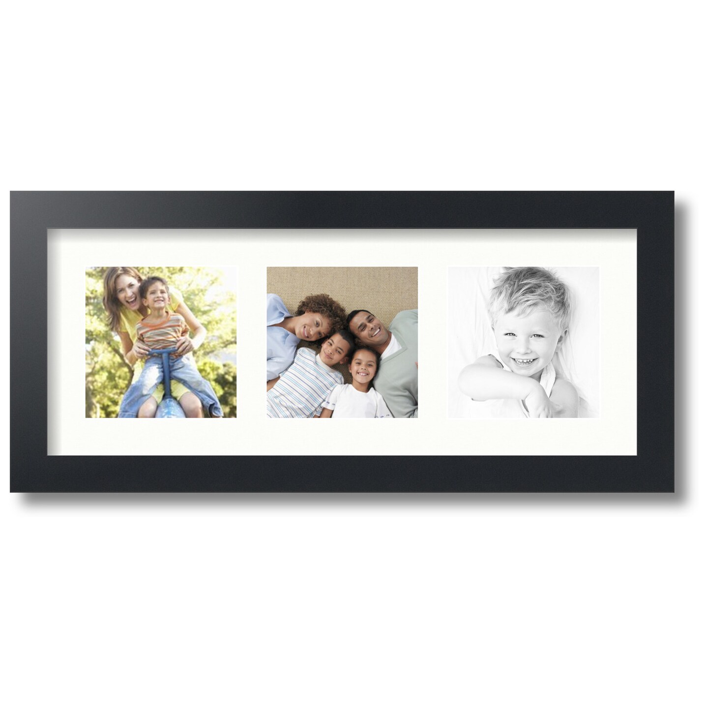 ArtToFrames Collage Photo Picture Frame with 3 - 5x5 inch Openings ...