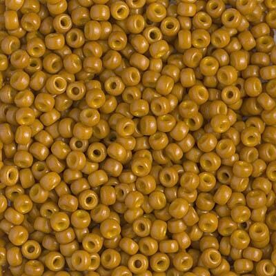 Miyuki 8 Round Seed Bead, 8-4456, Duracoat Dyed Opaque Hawthorne, 10 grams