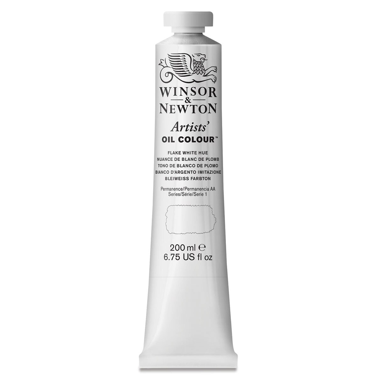 Winsor & Newton Artists' Oil Color - Flake White Hue, 200 ml tube