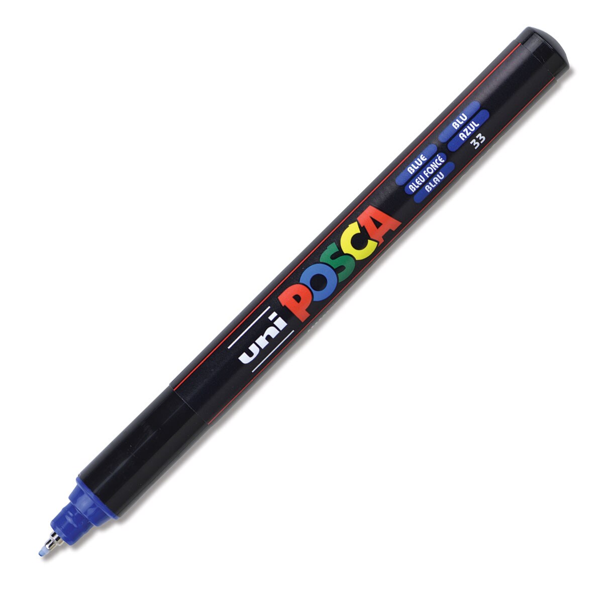 Uni Posca Paint Marker - Blue, X-Fine Tip, 0.7 mm