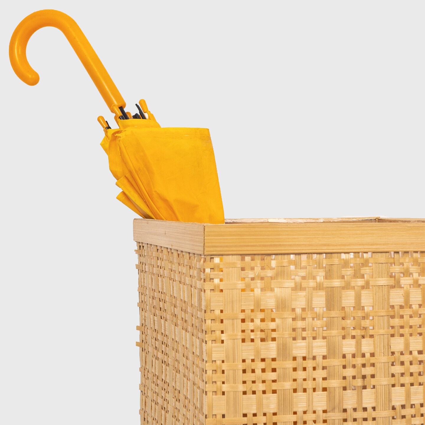 Natural Decorative Bamboo Umbrella Holder Stand for Indoor and Outdoor