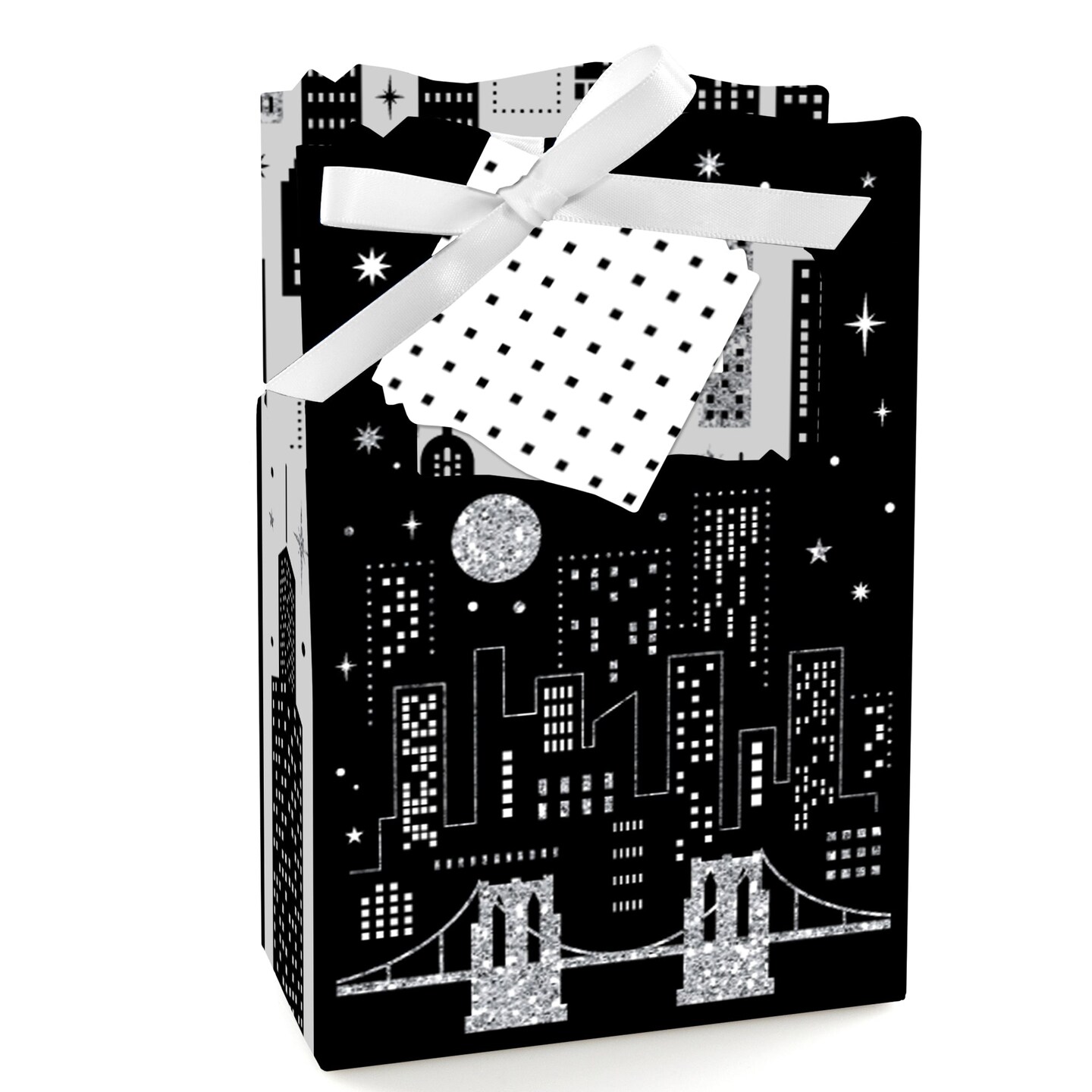 Big Dot of Happiness Nighttime City Skyline New York Party Favor Boxes Set of 12 Michaels