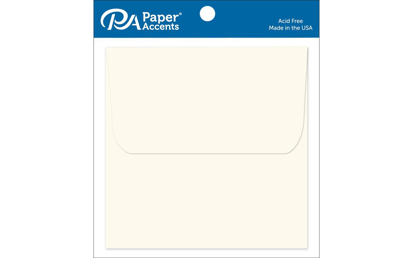 Envelope 5.5x5.5 8pc Cream
