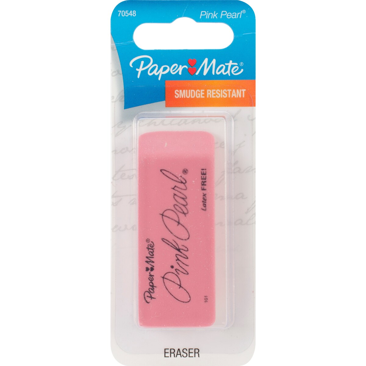 Paper Mate Pink Pearl Eraser-Pink