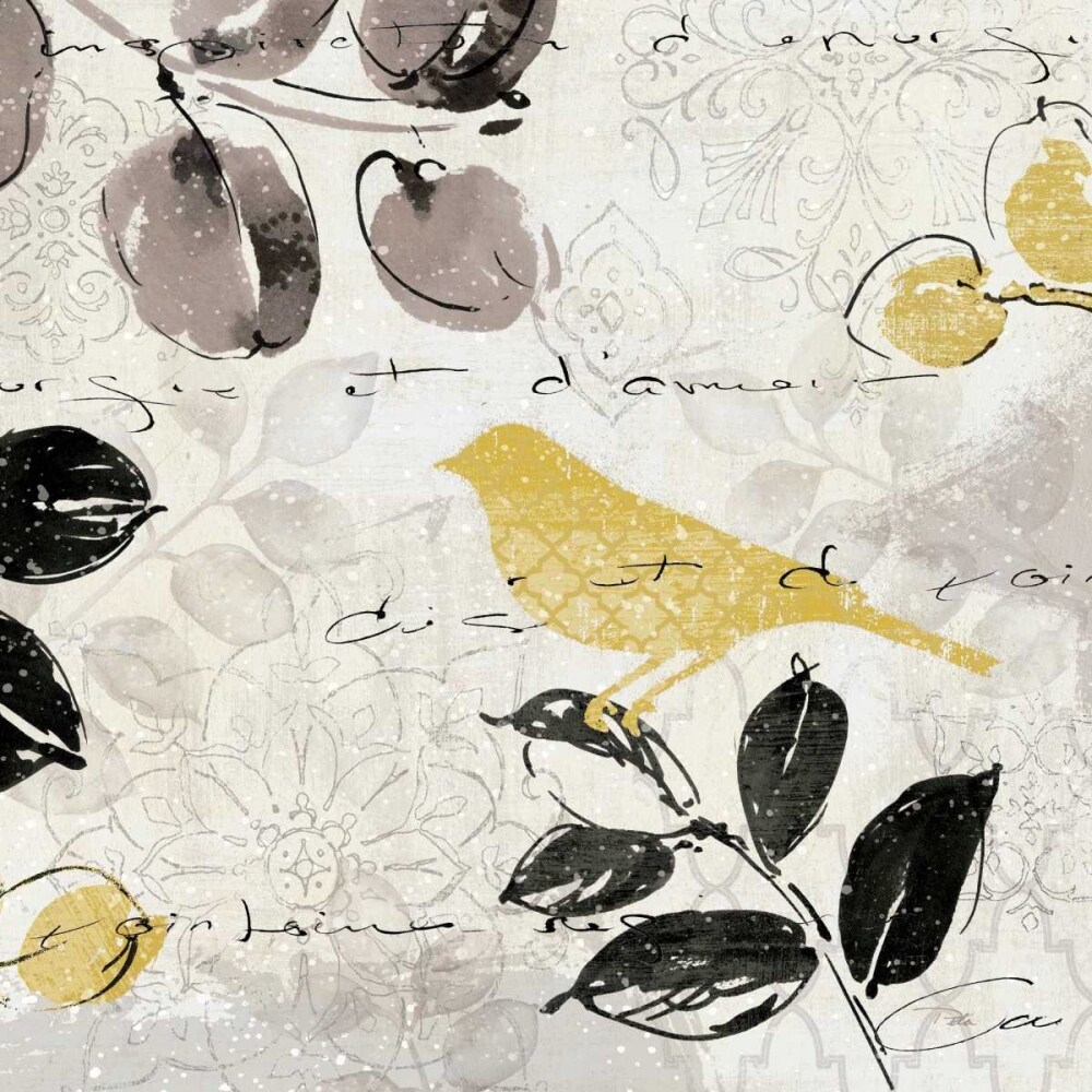 Plume and Motif II Poster Print by Pela ERR - Item # VARPDX13837