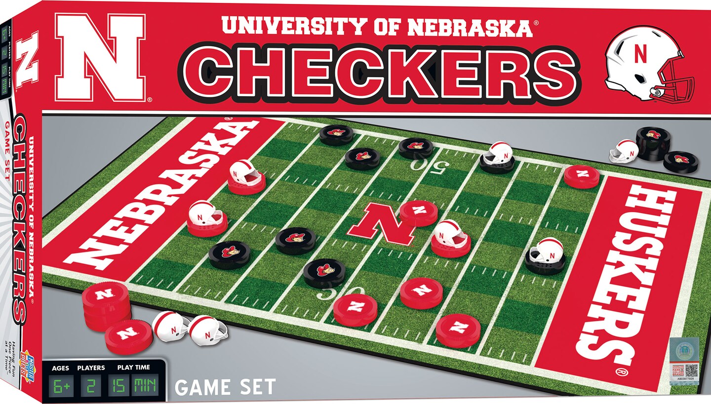 NFL Kansas City Chiefs Checkers Board Game