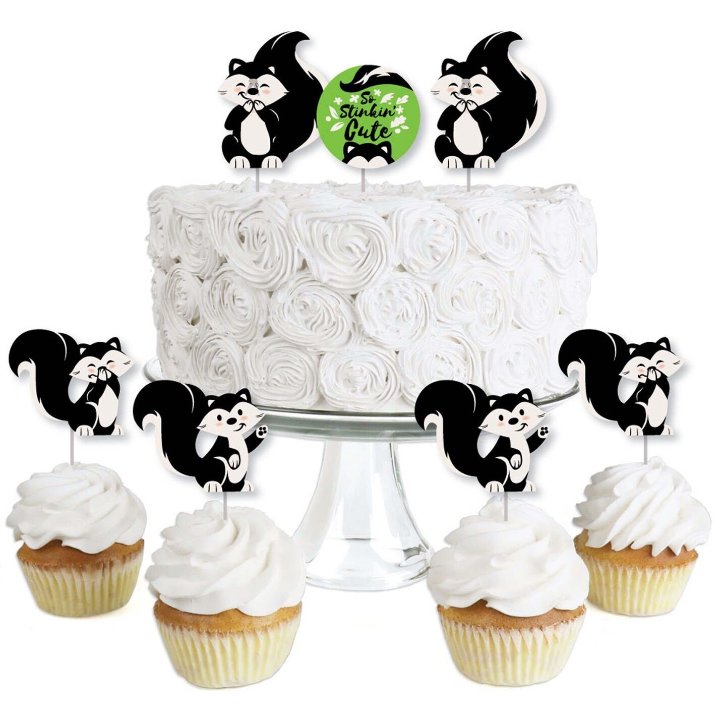 Cupcakes, Birthday Cakes, Engagement Cakes, Wedding Cakes: Pepe Le Pew Skunk  Cake Design