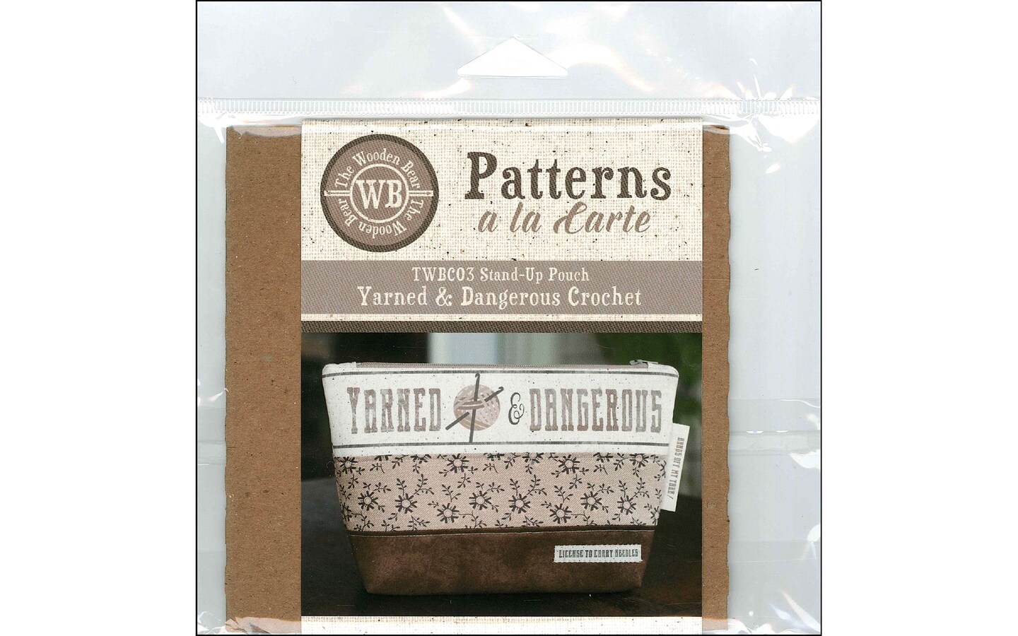 The Wooden Bear A La Carte Yarned Crochet CD Ptrn