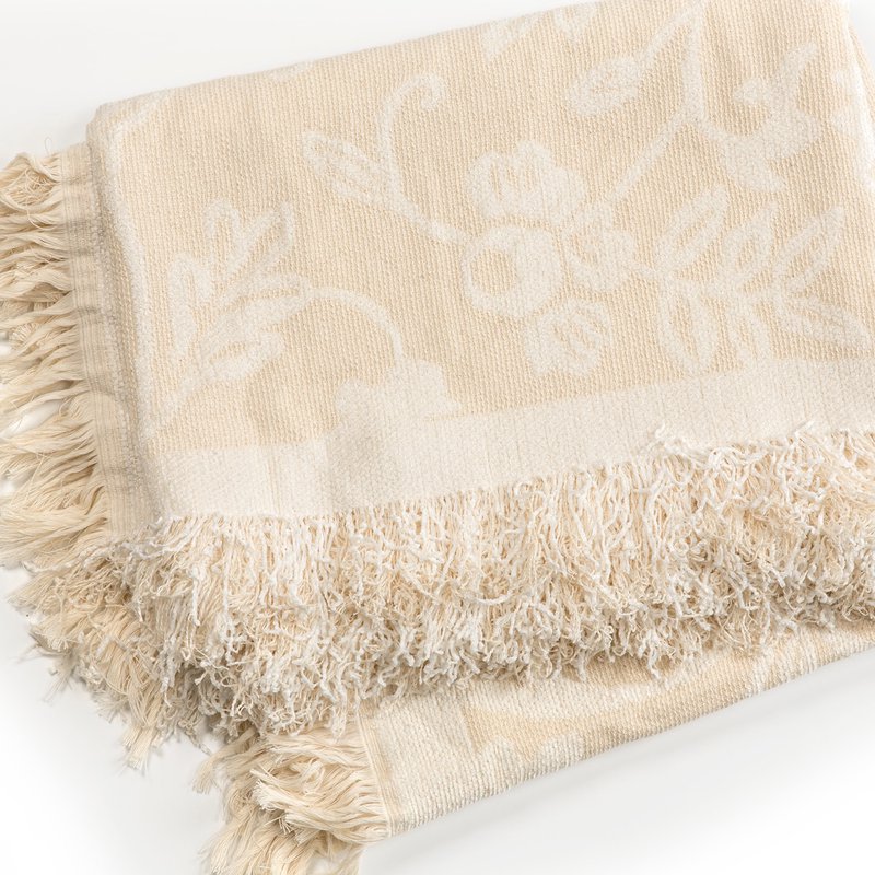 White Chocolate Blues Throw