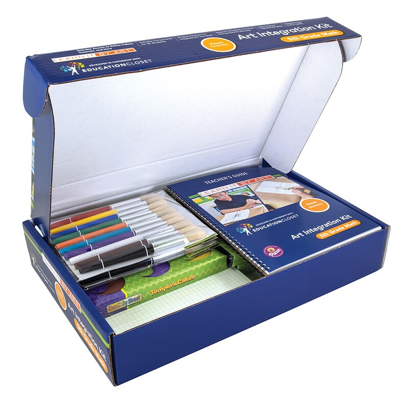 Math Art Integration Kit, Geometry, 5Th Grade