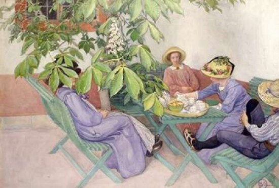 Under The Chestnut Tree Poster Print by  Carl Larsson - Item # VARPDX268222