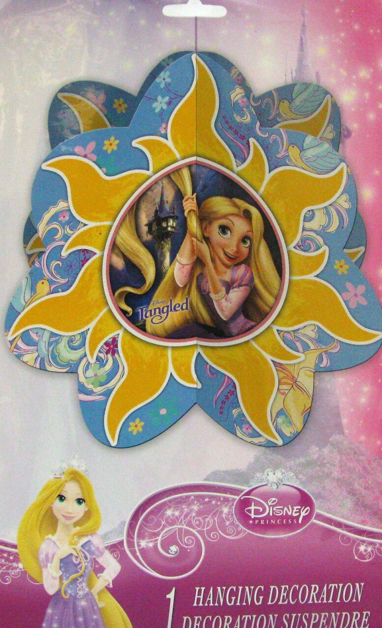 Disney Princess Tangled Hanging 3D Decoration