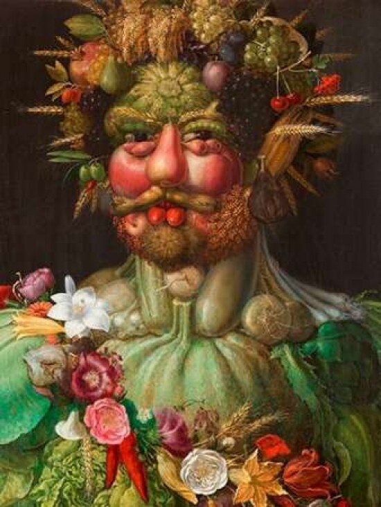 Rudolf II of Habsburg as Vertumnus Poster Print by Giuseppe Arcimboldo - Item # VARPDX3GA2722