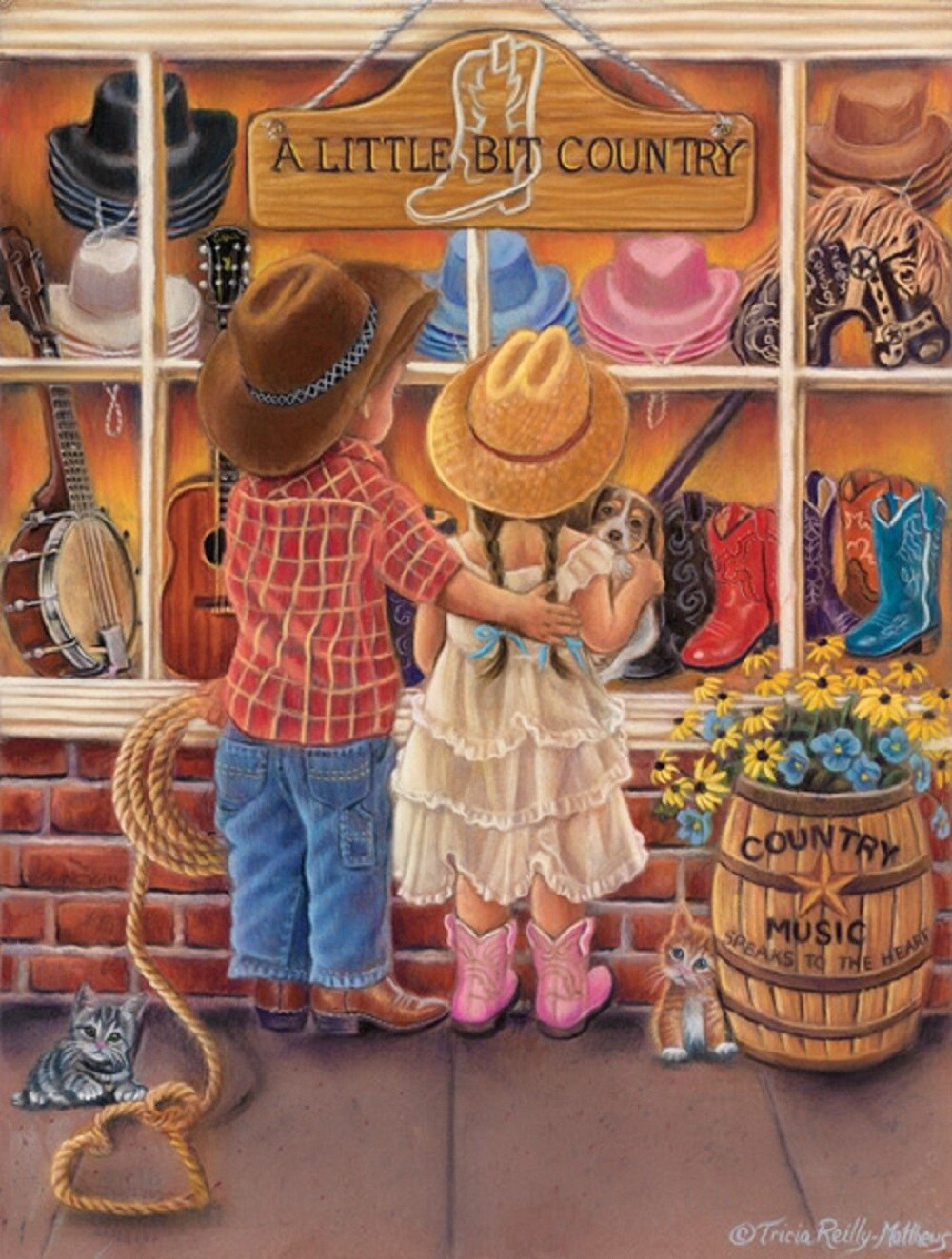 Sunsout A Bit of Country 500 pc   Jigsaw Puzzle 35865