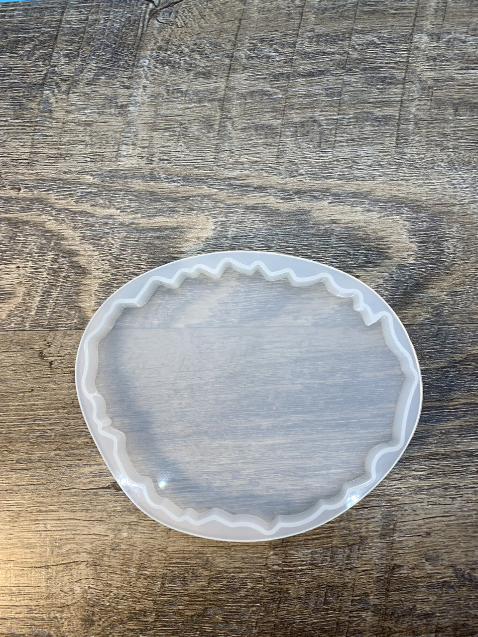 Large Geode Coaster Transparent Silicone Mold for Epoxy Resin Art