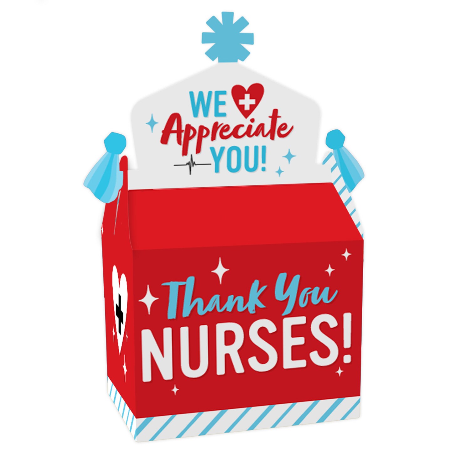 Thank You Nurses - Treat Box Party Favors - Nurse Appreciation Week ...