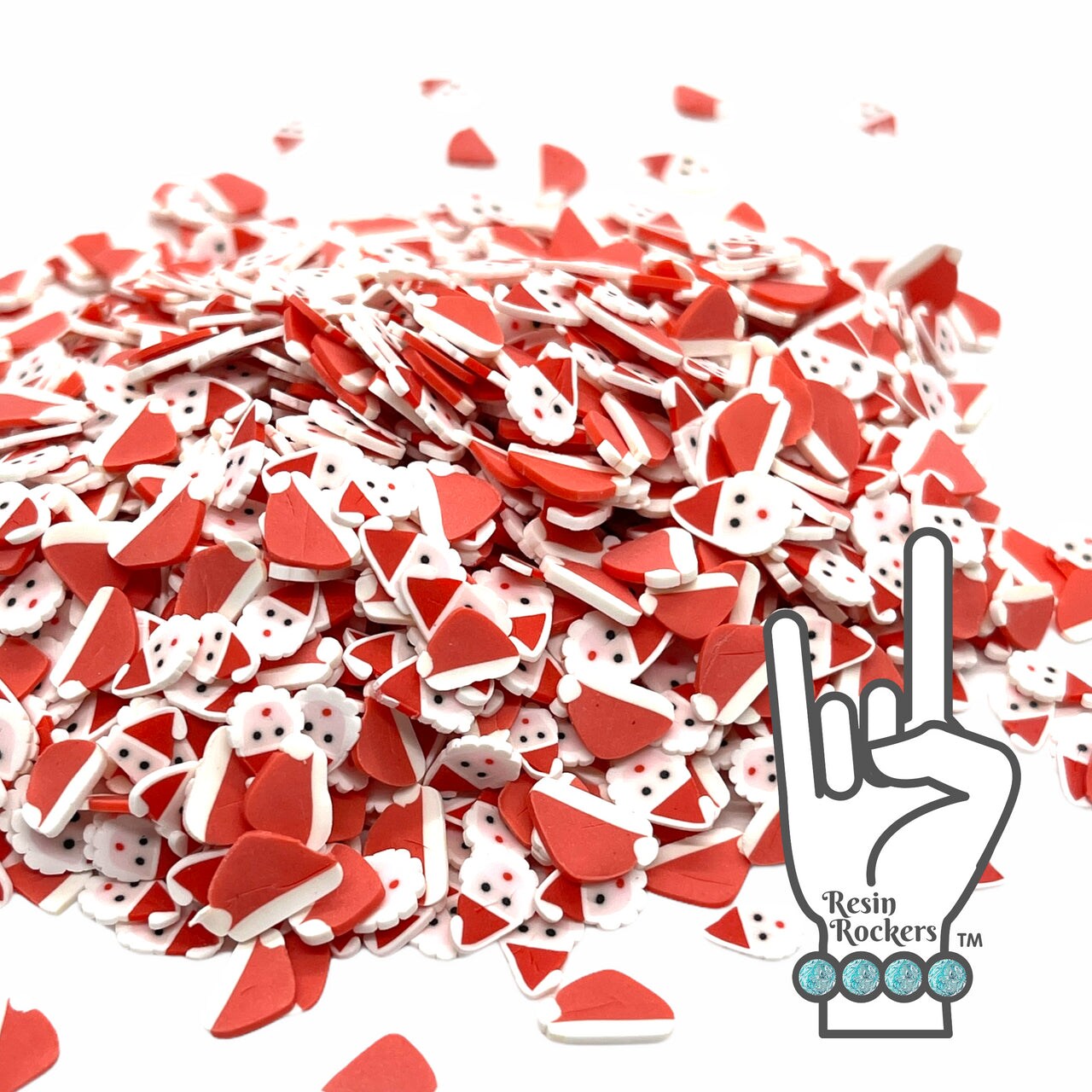 Santa Obsessed Polymer Clay Piece Mix for Epoxy and UV Resin Art Michaels