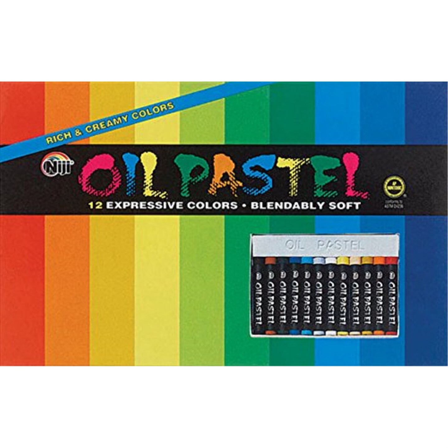 OIL PASTELS NIJI 12 COLOR Michaels