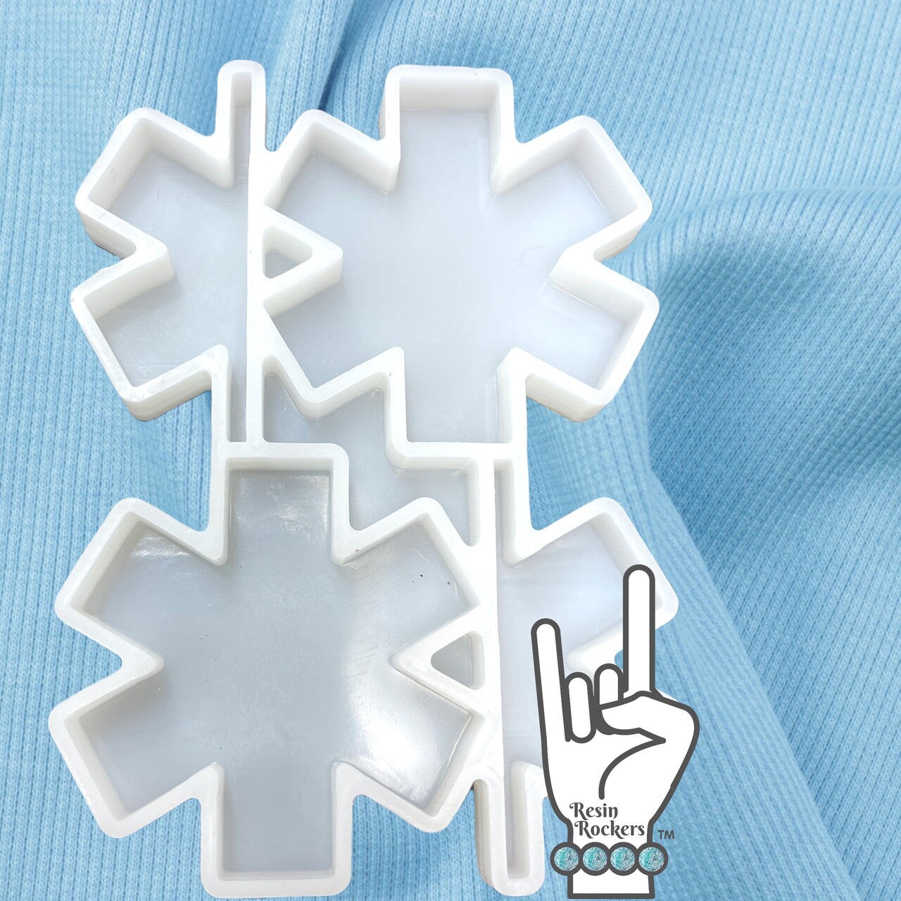 Emergency Symbol Plain Medical Straw Topper Silicone Mold for Epoxy Resin Art