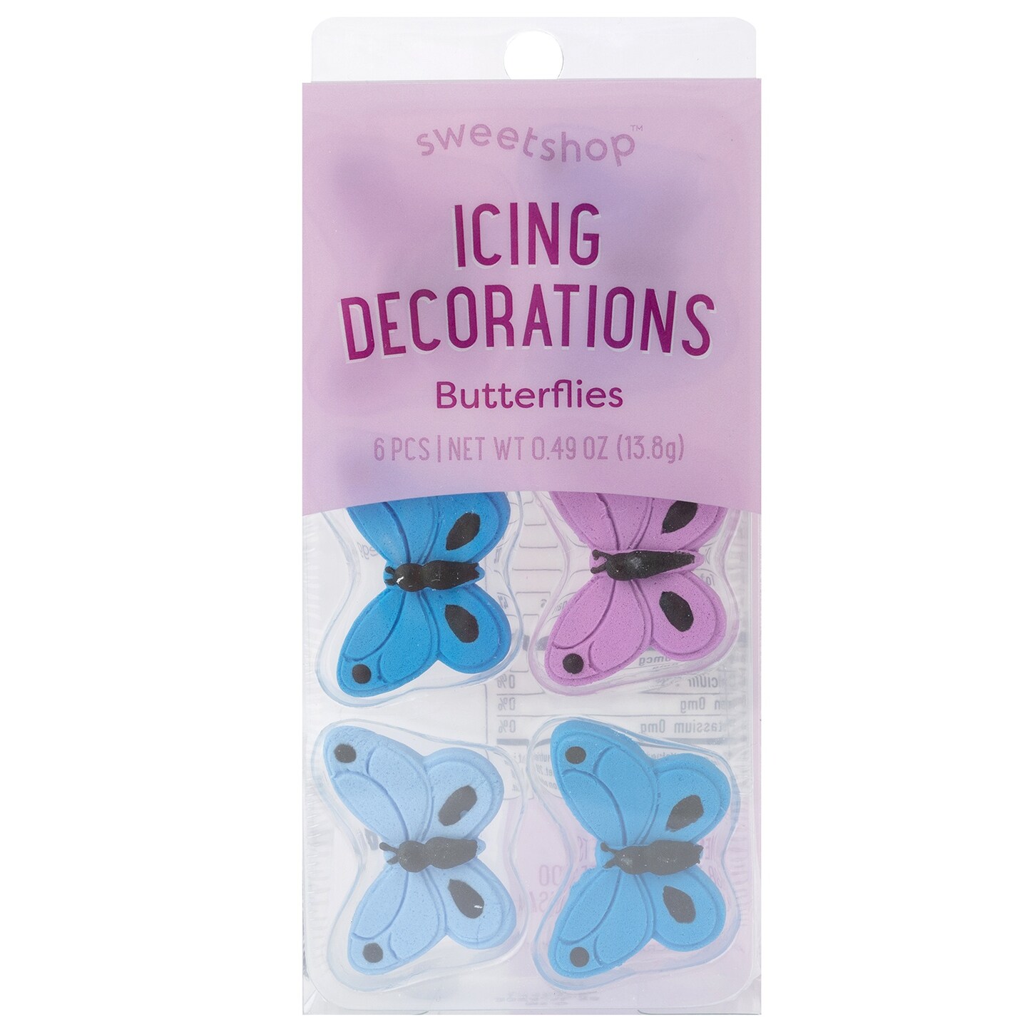 Icing DecorationsButterflies, 6 Pieces Michaels