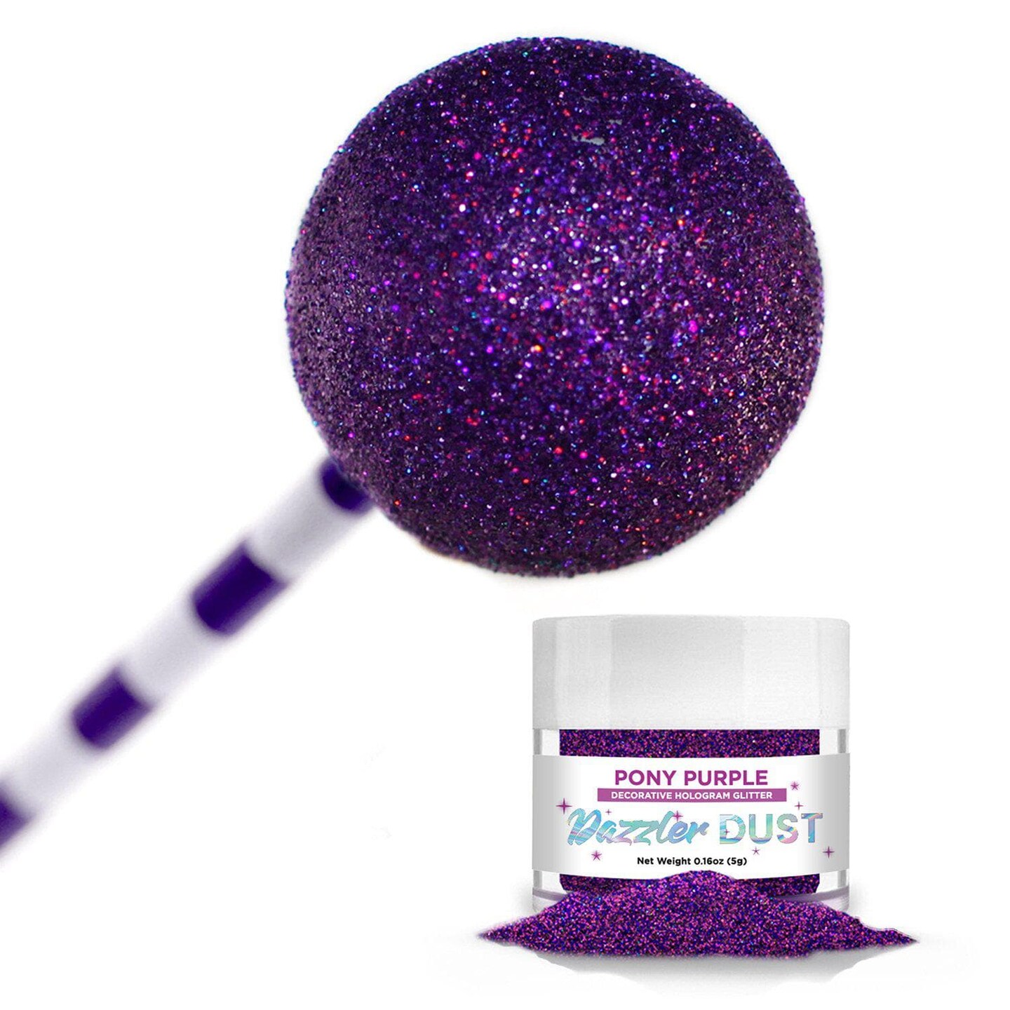 Pony Purple Dazzler Dust&#xAE; 5 Gram Jar
