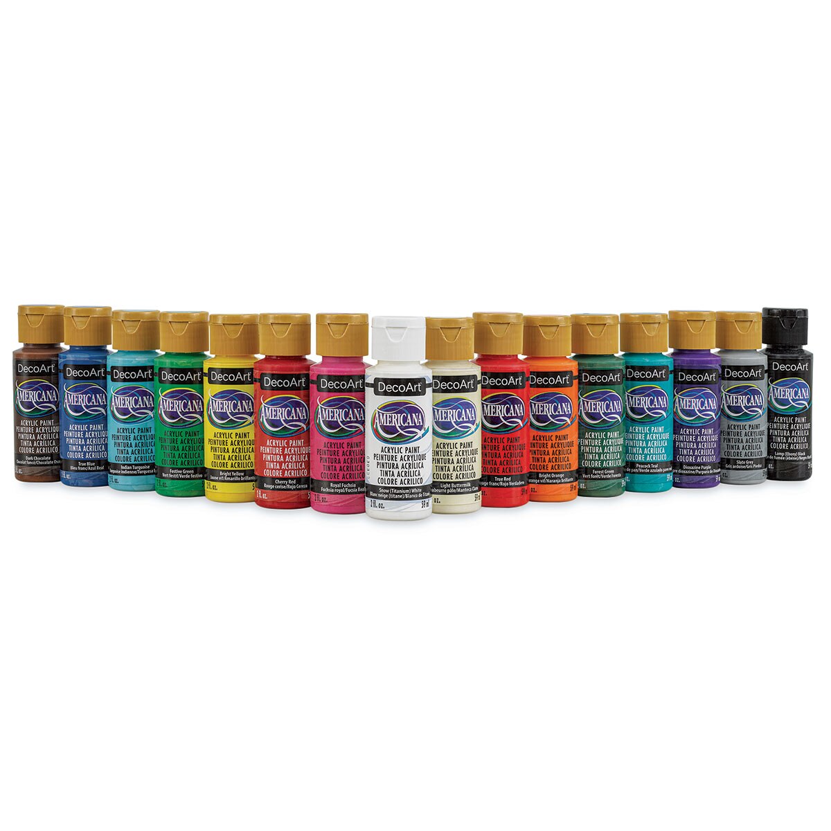 Americana Bright Acrylic Paint Set