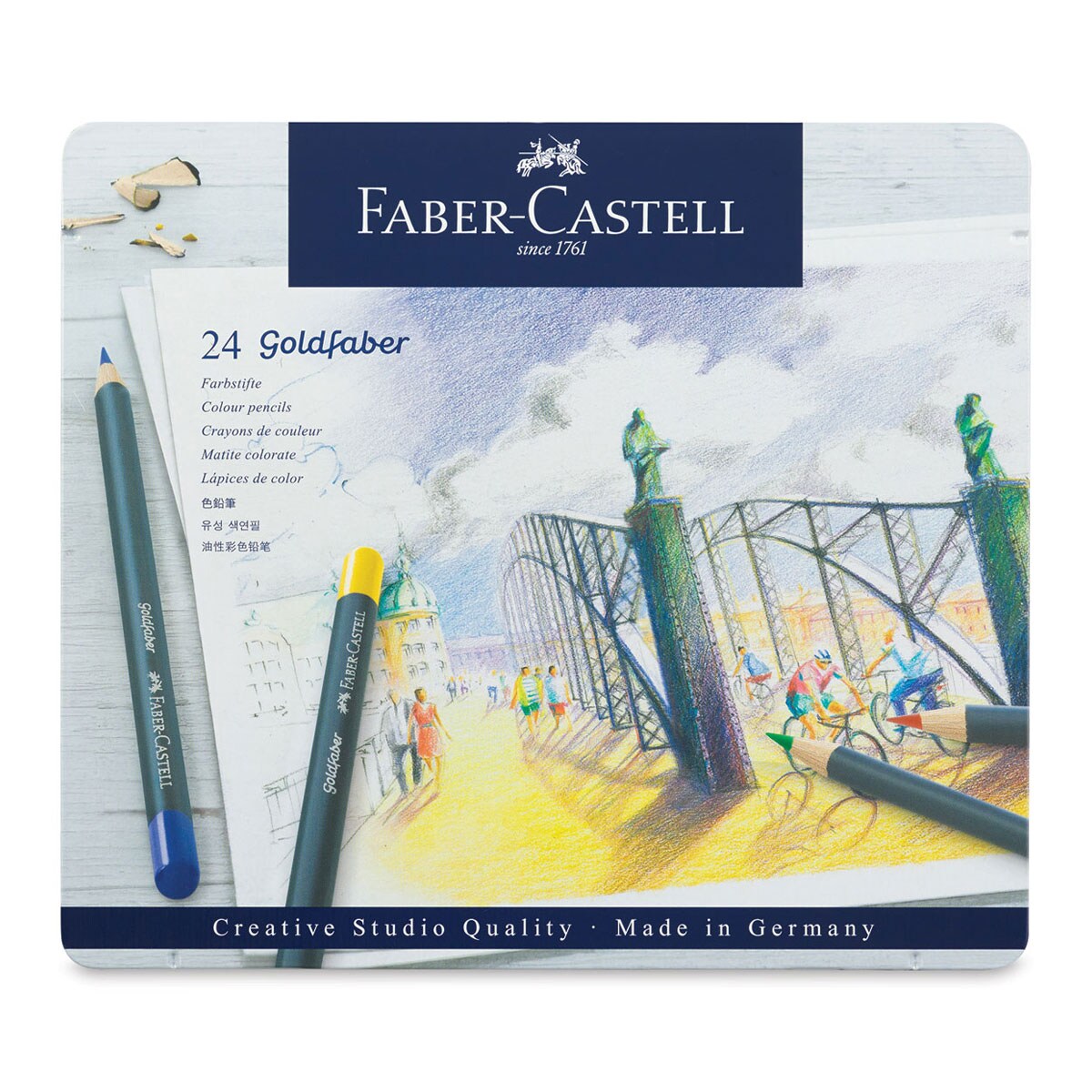 Faber-Castell Goldfaber Color Pencil Set - Set of 24