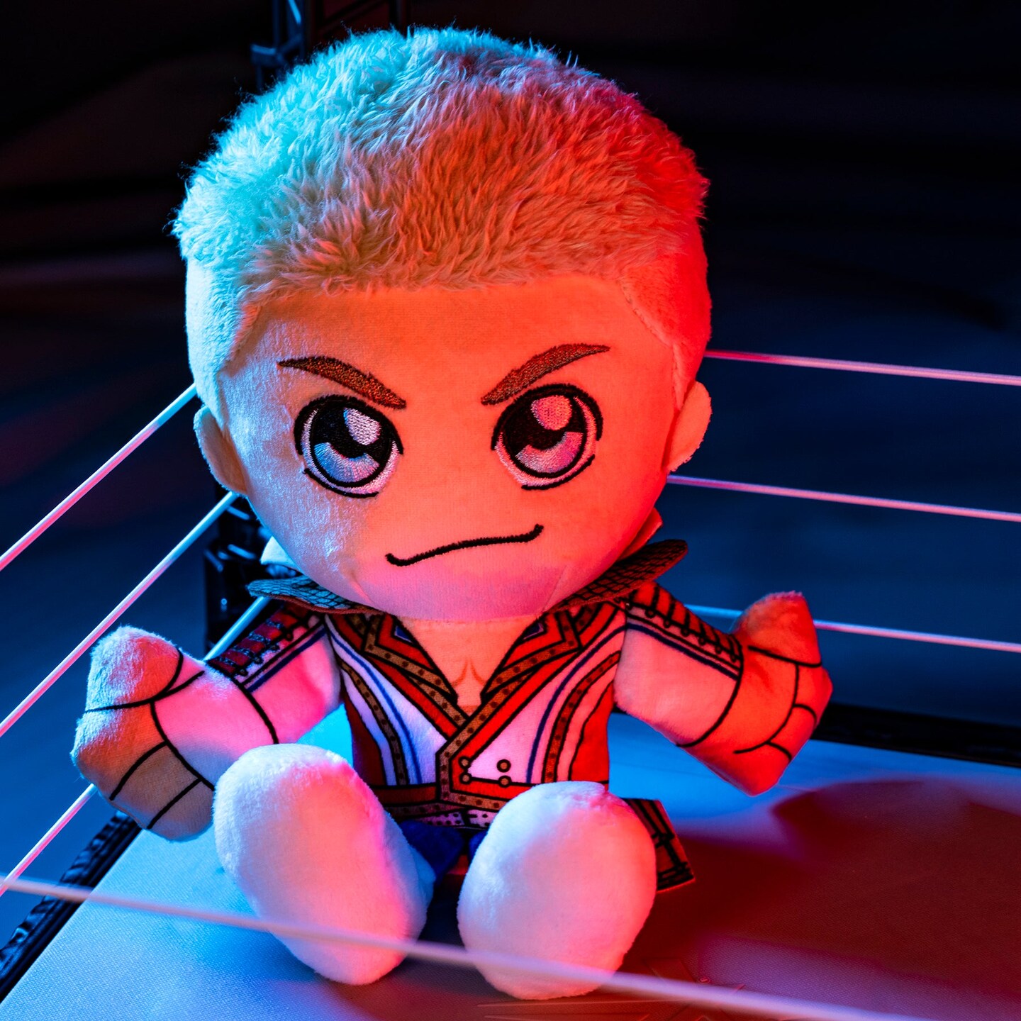 Bleacher Creatures WWE Cody Rhodes 8&#x22; Kuricha Sitting Plush