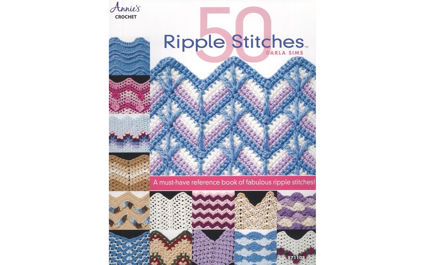 Annie&#x27;s Crochet 50 Ripple Stitches Bk